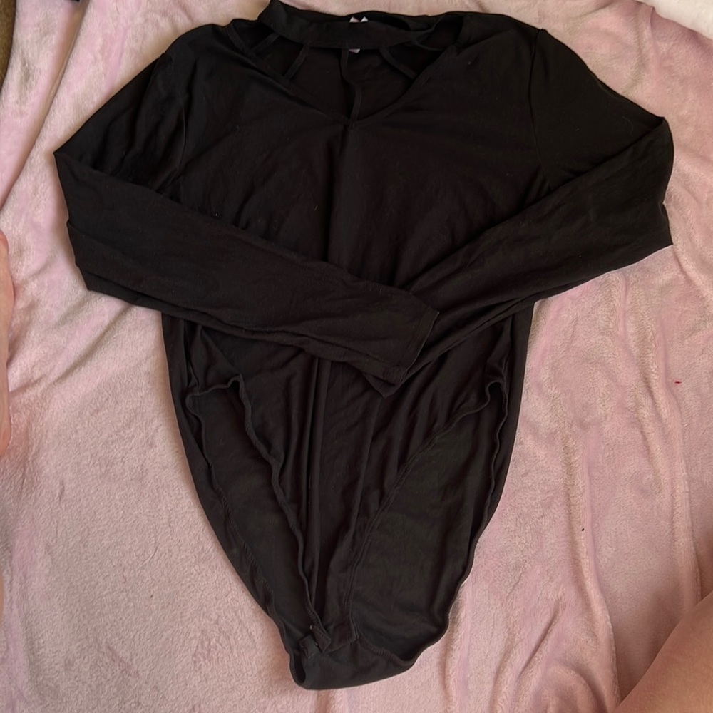 No Boundaries Large black body suit